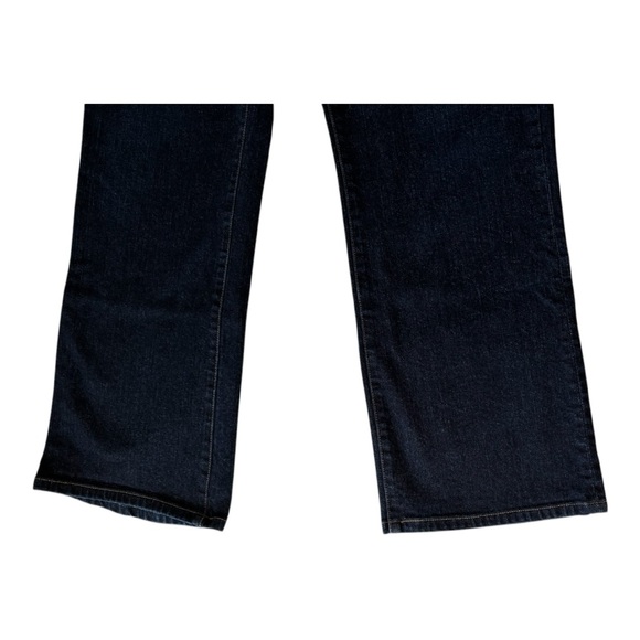 Lauren Jeans Co Ralph Lauren Womens Classic Bootcut Jeans Medium/Dark Wash | 14 - Picture 3 of 10